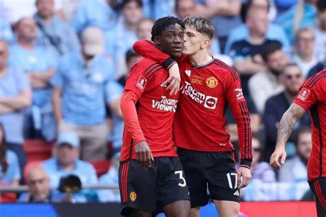 Kobbie Mainoo And Alejandro Garnacho Set Sensational Record In Man Utd Fa Cup Final Win Irish