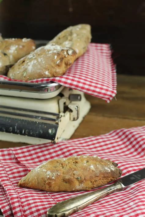 Roggen Dinkel Brötchen Mein wunderbares Chaos