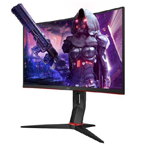 Vier Gewinnt Aoc Stellt Neue Curved Gaming Displays Mit R Und