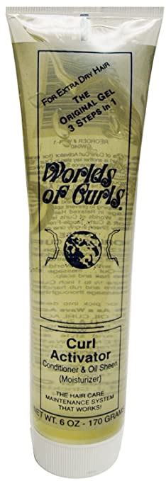 Amazon Worlds Of Curls Curl Activator Gel For Extra Dry Hair