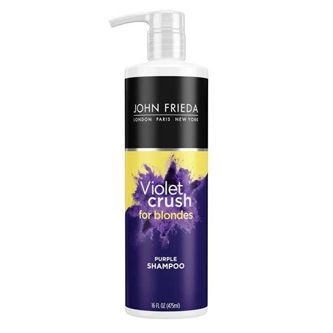 Shampoo John Frieda Sheer Blonde Violet Crush 475 Ml Walmart