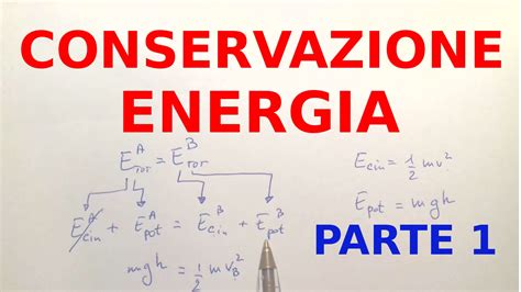 Conservazione Dell Energia Parte 1 Ripetizioni Di Fisica 5 YouTube