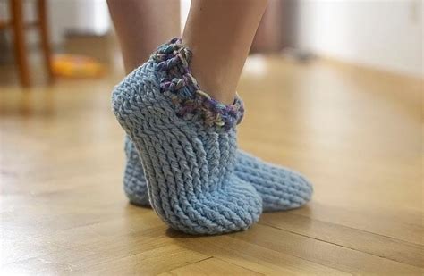 Free Patterns For Crochet Slippers