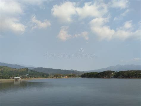 Waduk Siman Kediri Very Good Stock Image Image Of Lake Siman 263092437