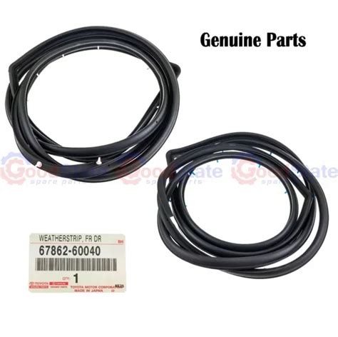 Genuine Landcruiser Series Ute Front Rh Lh Door Seal Rubber