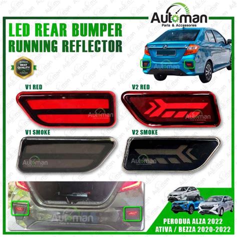 Perodua Ativa Bezza 2020 2022 Alza 2022 LED Lampu Belakang Rear