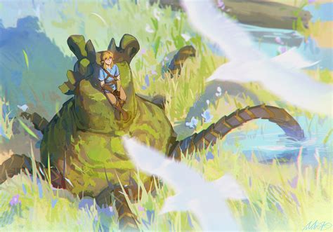 Link (Breath of the Wild) - Zelda no Densetsu: Breath of the Wild - Image by Alzi #3739025 ...