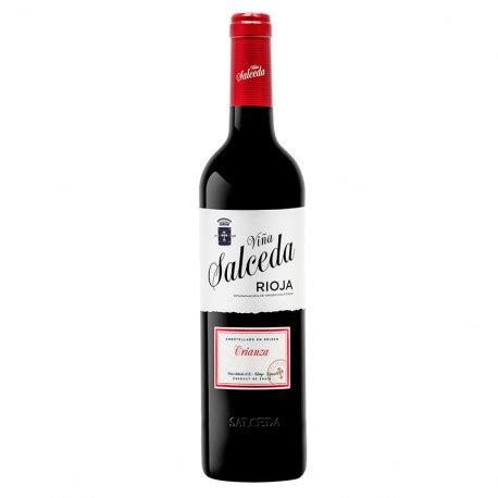 Botella pequeña de vino tinto VIÑA SALCEDA 37 5 CL