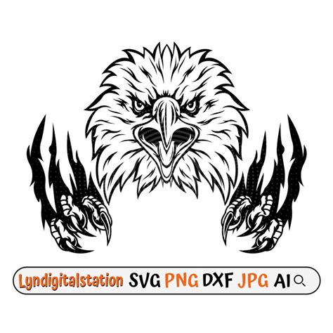 Eagle Angry Scratch Claw Svg Eagle Claw Scractch Clipart Bald Eagle