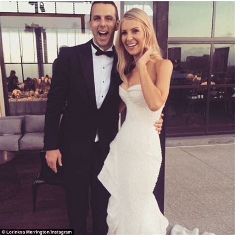 Lorinska Merrington Wears 15000 Gown In Wedding Snaps Daily Mail Online