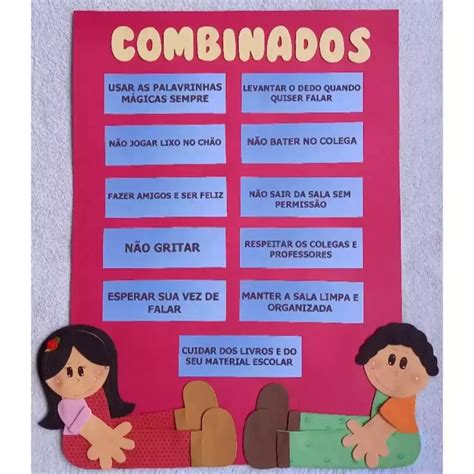 Combinados Educação Infantil para imprimir em PDF grátis