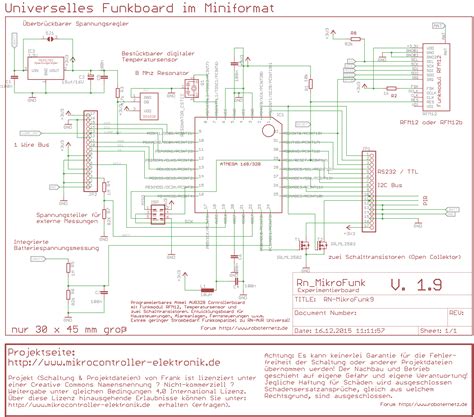 Programmierung des Funkmodules RFM12 und RFM12BMikrocontroller ...