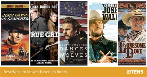 Best Western Movies Based on Books - Top Ten List - TheTopTens