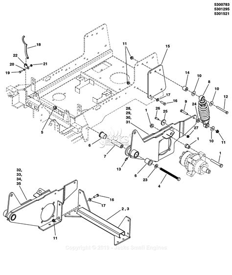 Ferris Assemblies For 5900740 Is500z Series W 44 Flat Nosed Mower Deck And Rops Cal