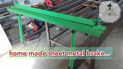 DIY Sheet metal brake home made Στράντζα λαμαρίνας YouTube