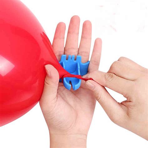 2pcs Easy To Use Knot Tying Tool For Latex Balloons Knotter Party