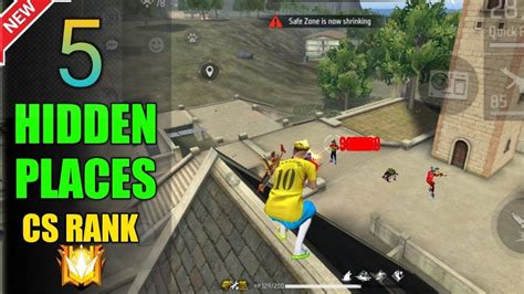 Top 5 Best Hidden Place For Cs Rank Cs Rank Push Tips And Tricks