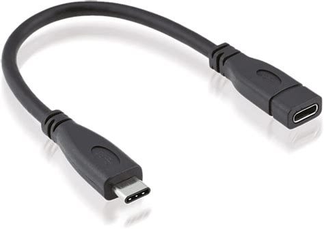 MOGOOD USB C Männlich an weiblichem Adapter USB C Verlängerung