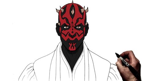 How To Draw Darth Maul