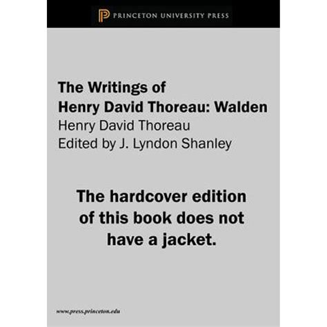 Pre Owned The Writings Of Henry David Thoreau Walden Hardcover