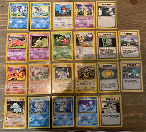 Neo Genesis Teils 1 Edition Diverse Pokemon Karten Kaufen Auf Ricardo