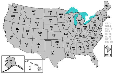 U.S. Electoral College Map - 1980 Census by Tatarashvili04 on DeviantArt