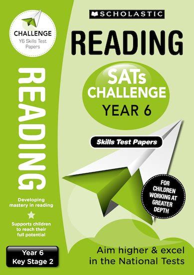 Sats Challenge Reading Skills Test Papers Year 6 X 10 Scholastic Shop