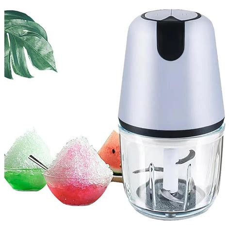 Ice Shaver Machine Electric,Ice Crushers for Home Use,Portable Ice ...