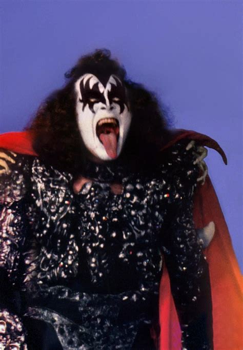 Gene Simmons Hard Rock Halloween Face Makeup Appearance Concert