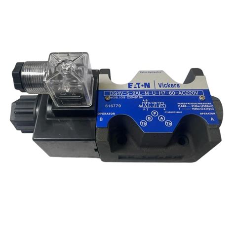 VALVULA SOLENOIDE HIDRAULICA 4VIAS 220VAC BOBINA VZ Controles