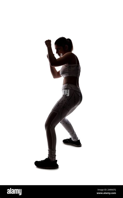 Woman In Fighting Stance High Resolution Stock Photography And Images