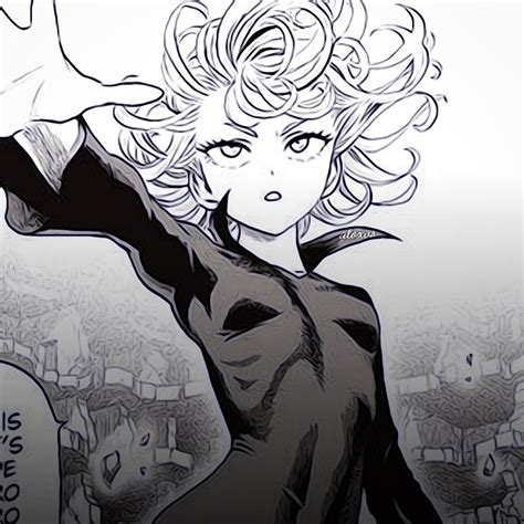 Tatsumaki One Punch Man Anime Tatsumaki Manga