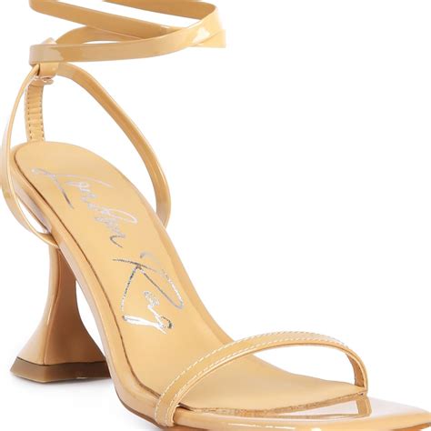 Buy London Rag Solid Nude Heels Online