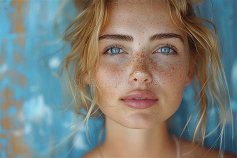 Stock Photo Beautifull Blonde Girl Paints A Room Generative AI Stock Image Image Of Cute