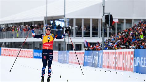 Biathlon Johannes Boe Succ De Quentin Fillon Maillet Au Palmar S De