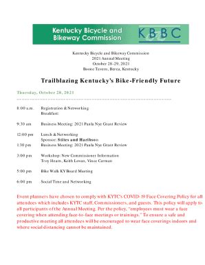 Fillable Online Transportation Ky Trailblazing Kentucky S Bike Friendly