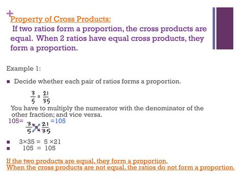 Ppt Finding Proportions Using Cross Multiplication Powerpoint