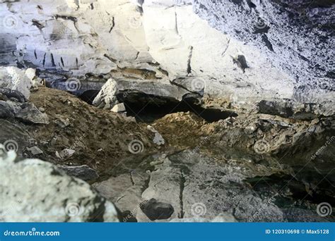 After Collapse of Limestone Cave, Falling Rocks. Stock Photo - Image of ...