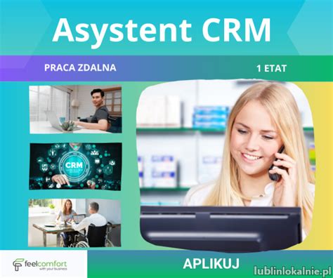 Asystent CRM Praca Zdalna Lublin