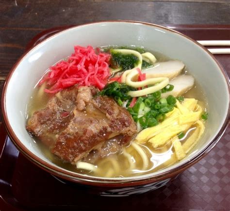 Okinawa Soba Soup At Onna Station Nakayukui Market – Okinawa Hai