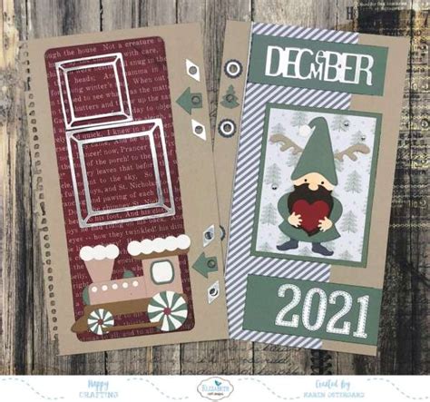 December Daily Album Pages – Scrap Booking