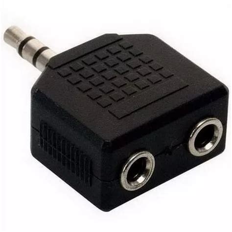 Adaptador Mini Plug 3 5 Stereo A 2 Hembra 3 5mm Stereo