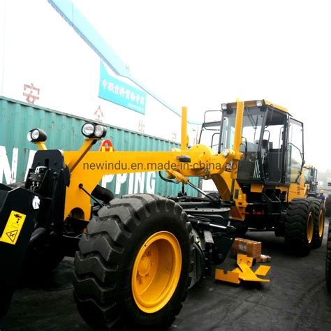 180HP Motor Grader Gr180 With Blade And Ripper China Sg14 Motor