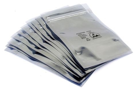 100x Anti Statik ESD Verpackungs Beutel 30x40cm Large Anti Static Bags