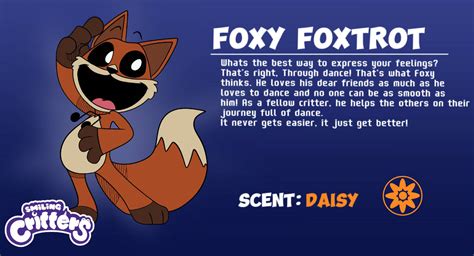 Ppt Smiling Critter Oc Foxy Foxtrot By Cozmoyo On Deviantart