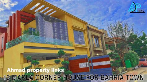 Marla Brand New Corner House For Sale Sector C Chambelli Block