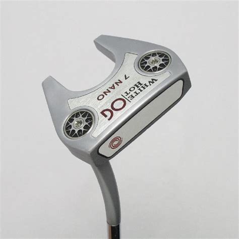 楽天市場中古オデッセイ White Hot WHITE HOT OG NANO SLｼｬﾌﾄ装着 パター カーボンスチール複合