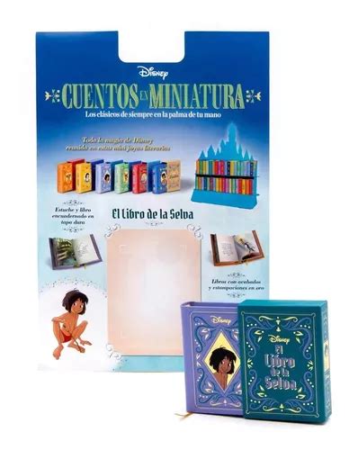 Cuentos Miniatura Disney Salvat 3 Mini El Libro De La Selva MercadoLibre