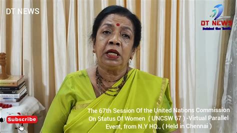 The 67th Session Of The United Nations Commission On Status Of Women