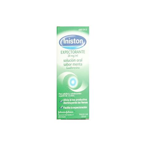 Comprar Iniston Expectorante 20mg Ml Solucion Oral Sabor Menta